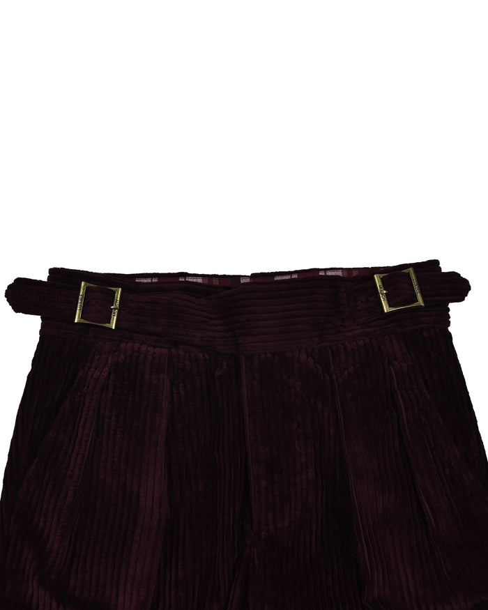 Modrone 4 Wale-Maroon Corduroy