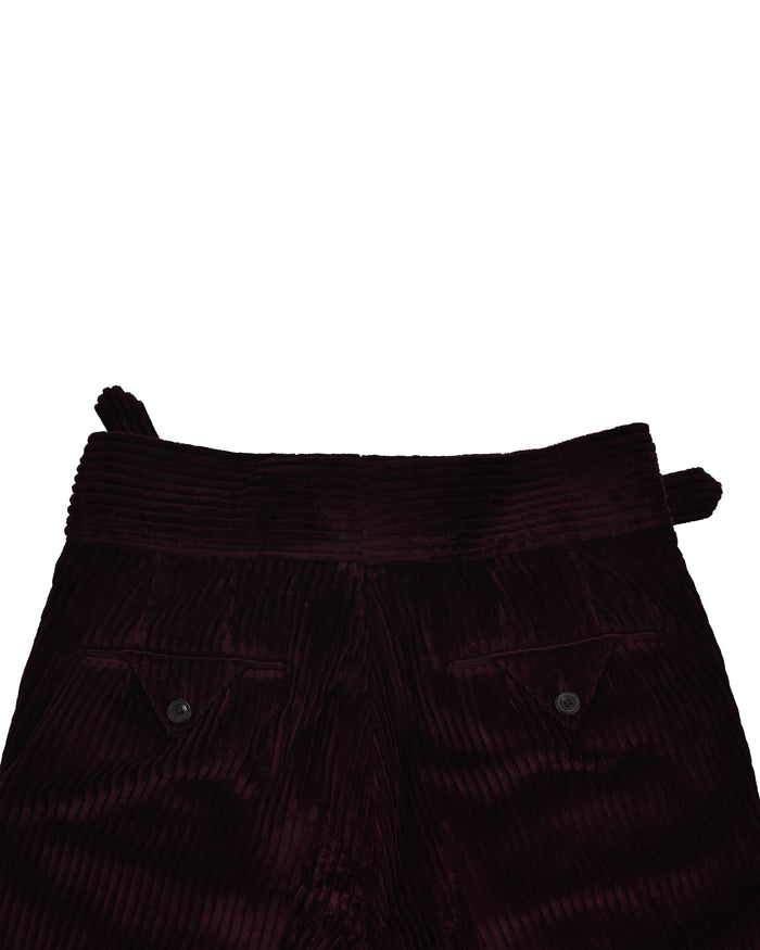 Modrone 4 Wale-Maroon Corduroy