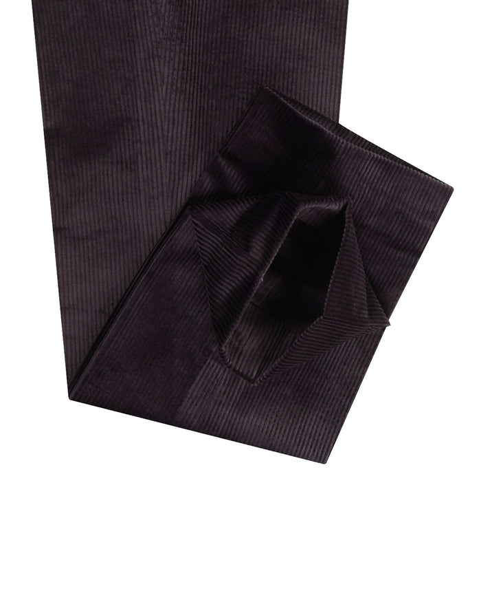Modrone 8-Wale Dark Purple Corduroy