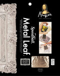 Mona Lisa  Metal Leafing Sheet  Silver  5-1/2" x 5-1/2"/Sheets  Peggable