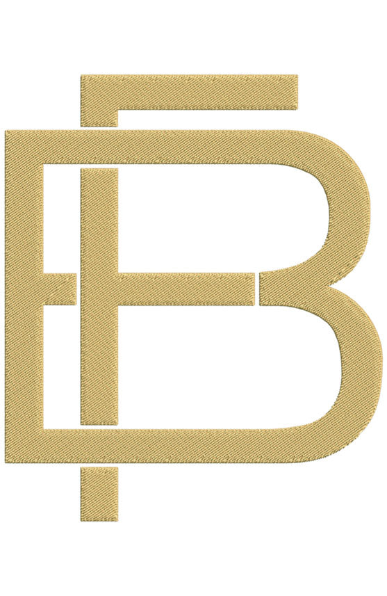 Monogram Block BF for Embroidery