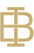 Monogram Block BI for Embroidery