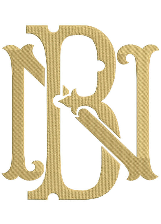 Monogram Chic BN for Embroidery