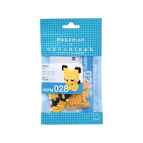 Nanoblock Pokemon Pichu pieces in bag
