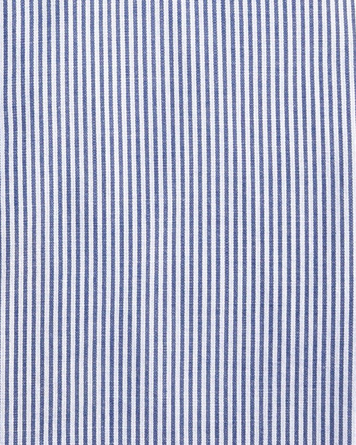 Navy Dress Stripes Shirt