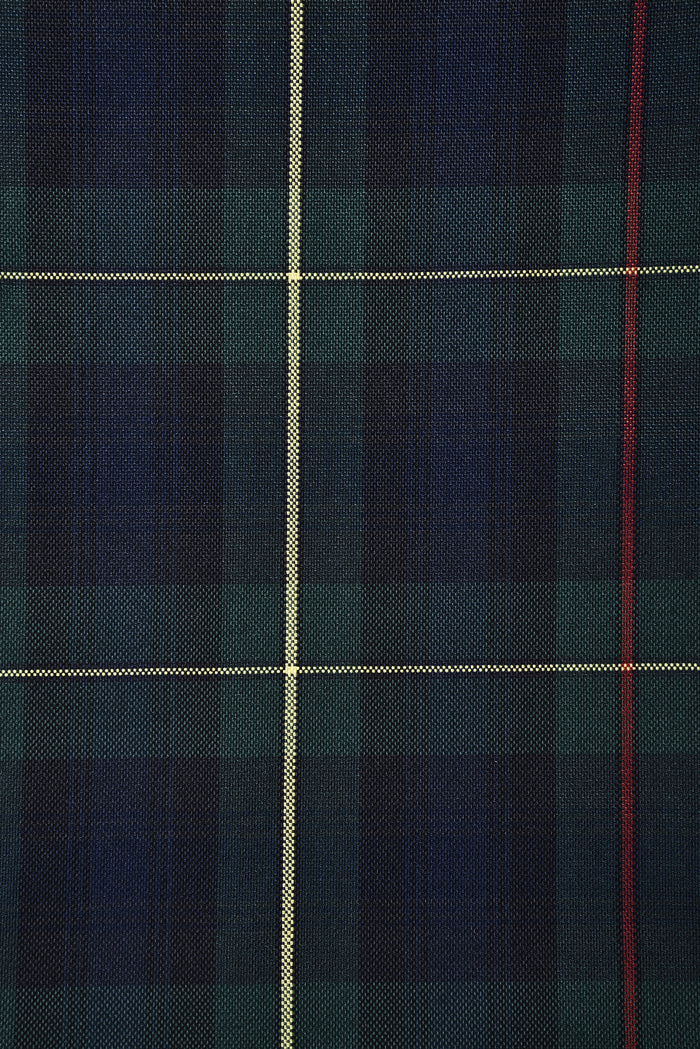Navy Green Red Bold Checks