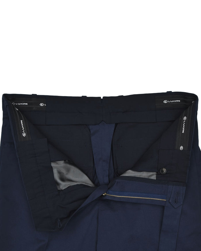 Navy Twill Stretchable chino