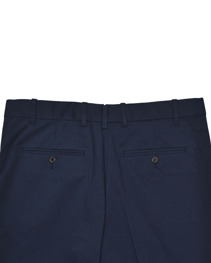 Navy Twill Stretchable chino