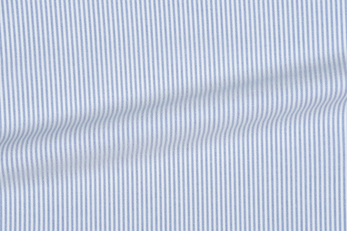 Navy University Stripes Oxford Shirt