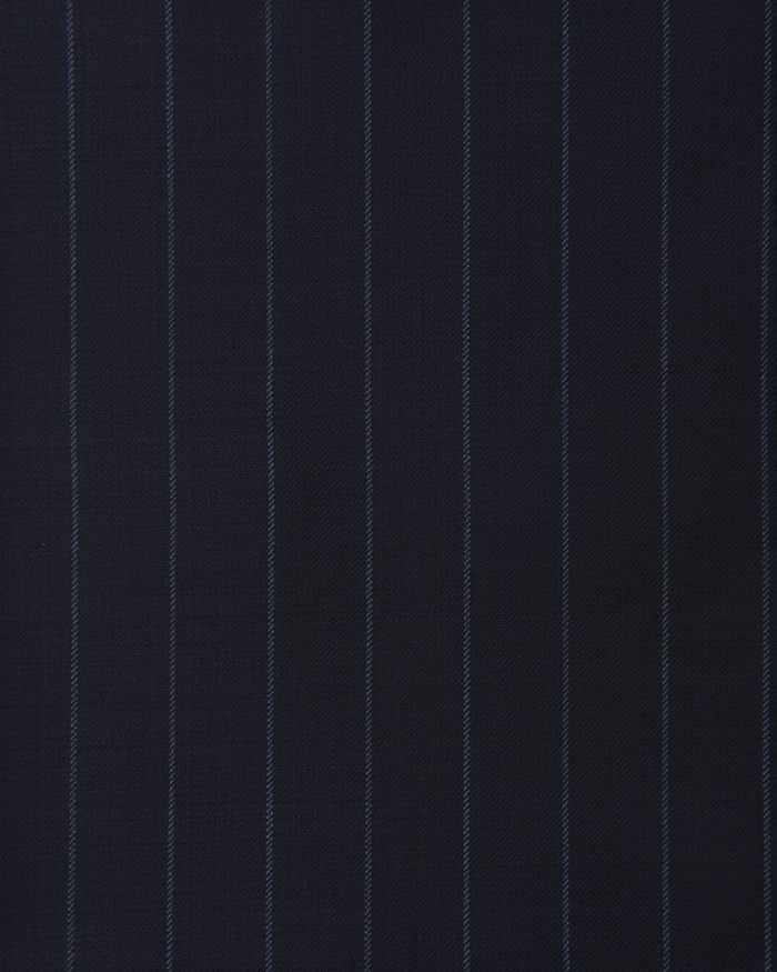 Navy Wool Pinstripes Pant