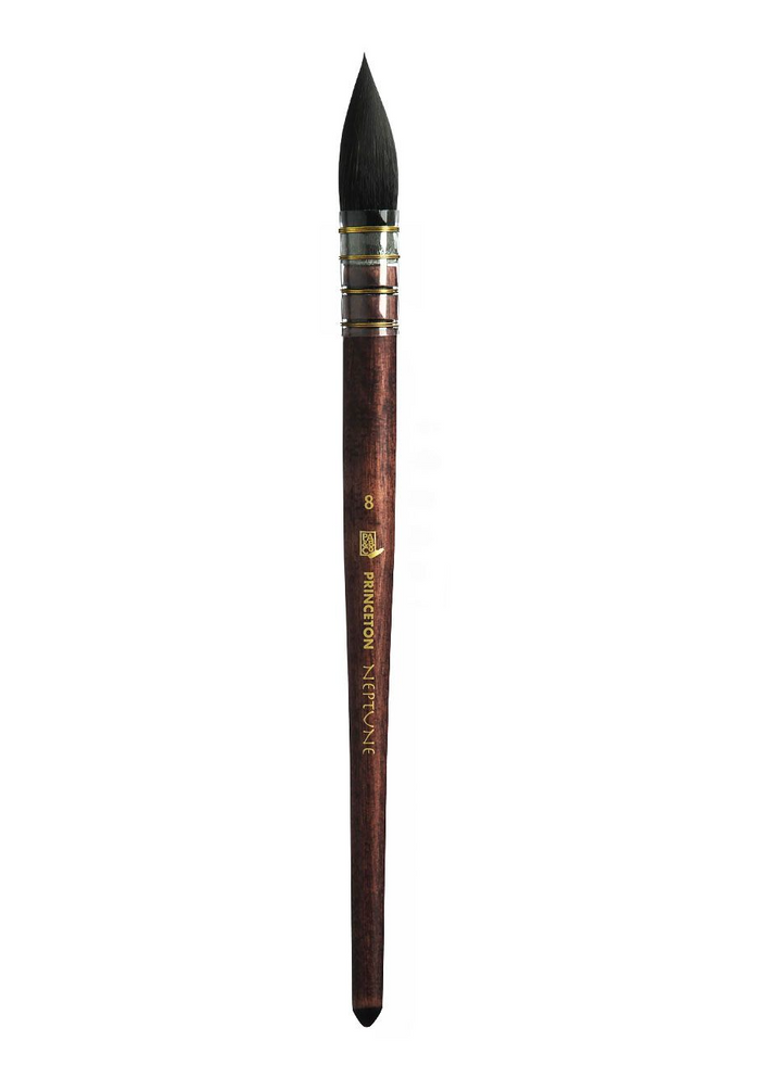 Neptune Synthetic Squirrel Brushes - Quill