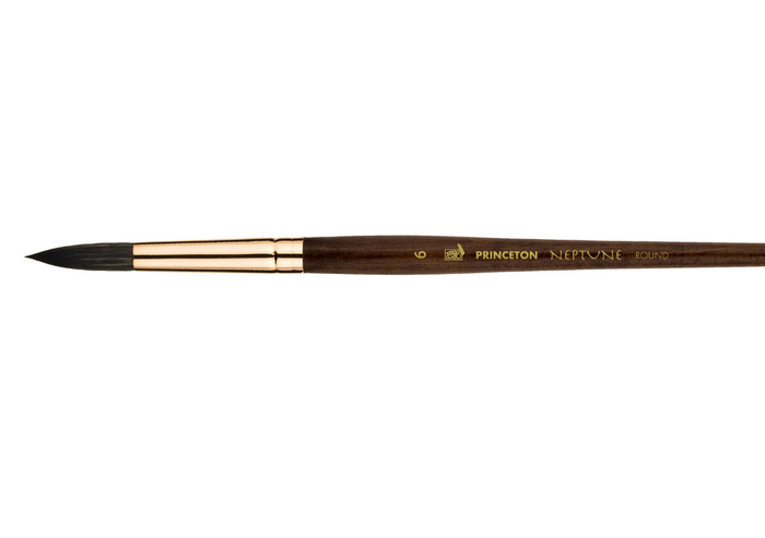 Neptune Synthetic Squirrel Brushes - Round