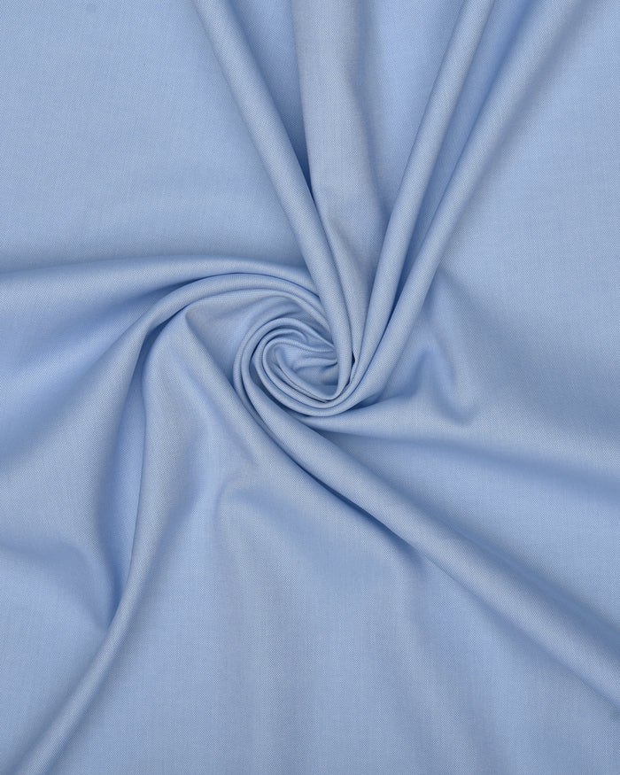 Nevron Wrinkle-Resistant Sky Blue Pinpoint Oxford Shirt