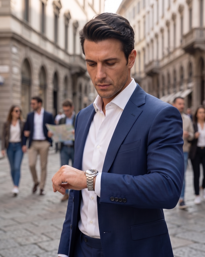 Nevron Wrinkle-Resistant White Twill Shirt
