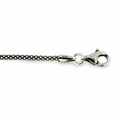 Oxidized Sterling Silver 1.6mm Popcorn Chain