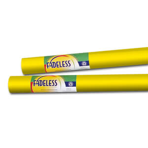 Pacon Fadeless Bulletin Board Art Paper, 48" X 50', Canary (P0057085)