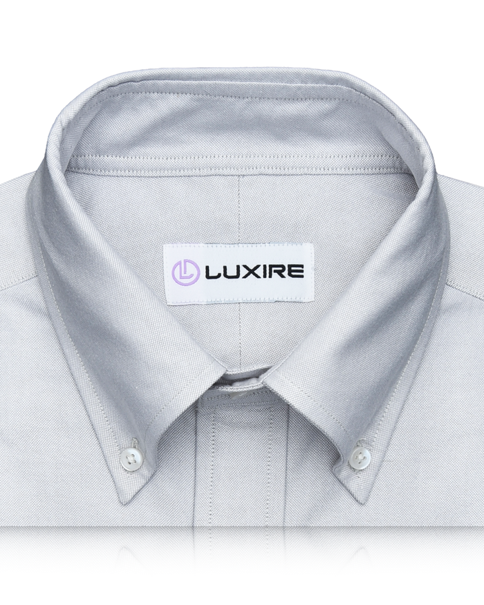 Pale Grey Oxford Shirt