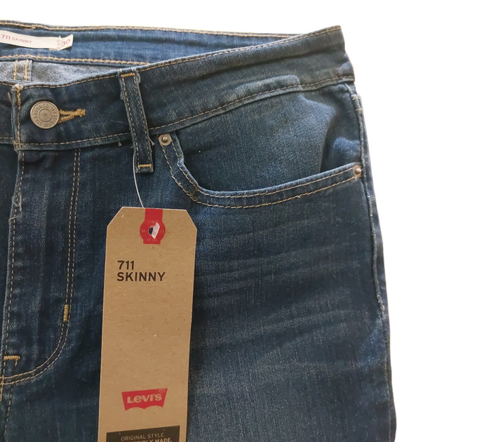 Pantalón 711 Skinny azul dama Levi´s