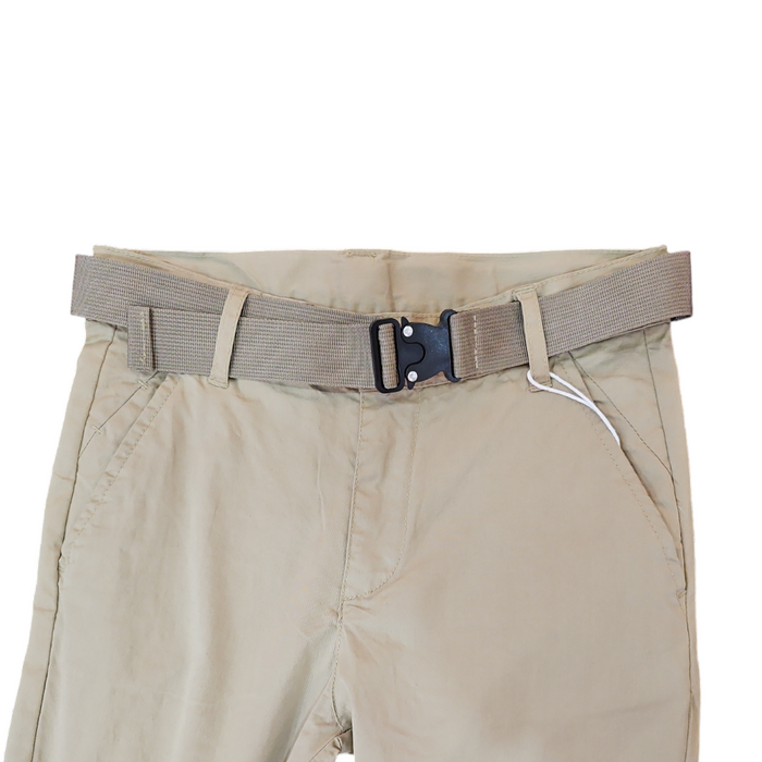 Pantalón Beige Con Cinturón Para Niño Losan