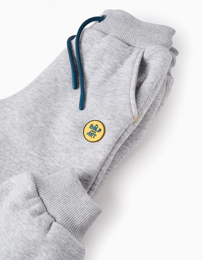 Pantalón De Chándal Efecto Térmico Para Niño Art Gris ZIPPY