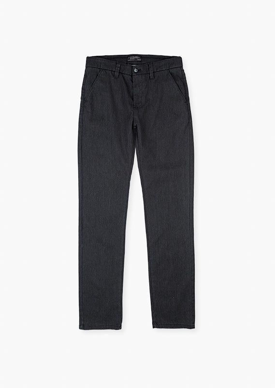 Pantalón De Color Gris De Tejido Mezcla Para Caballero LSN