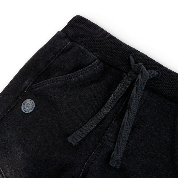 Pantalón De Felpa Denin Negro Para Niño BOBOLI