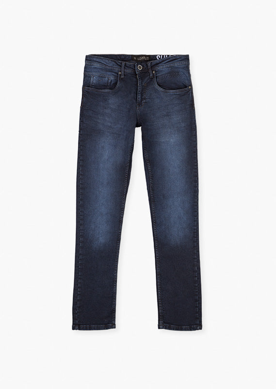 Pantalón De Felpa Efecto Mezclilla “Dry Goods” Para Caballero LSN