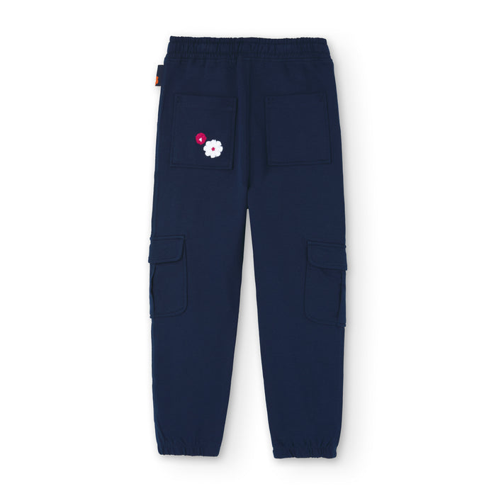 Pantalón De Felpa Elástico Para Niña BOBOLI