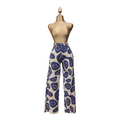 Pantalón estampado caritas azul Erivel