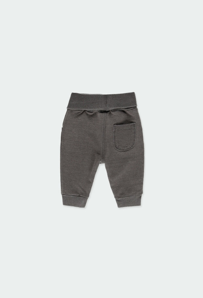 Pantalón Felpa Bebe gris BOBOLI
