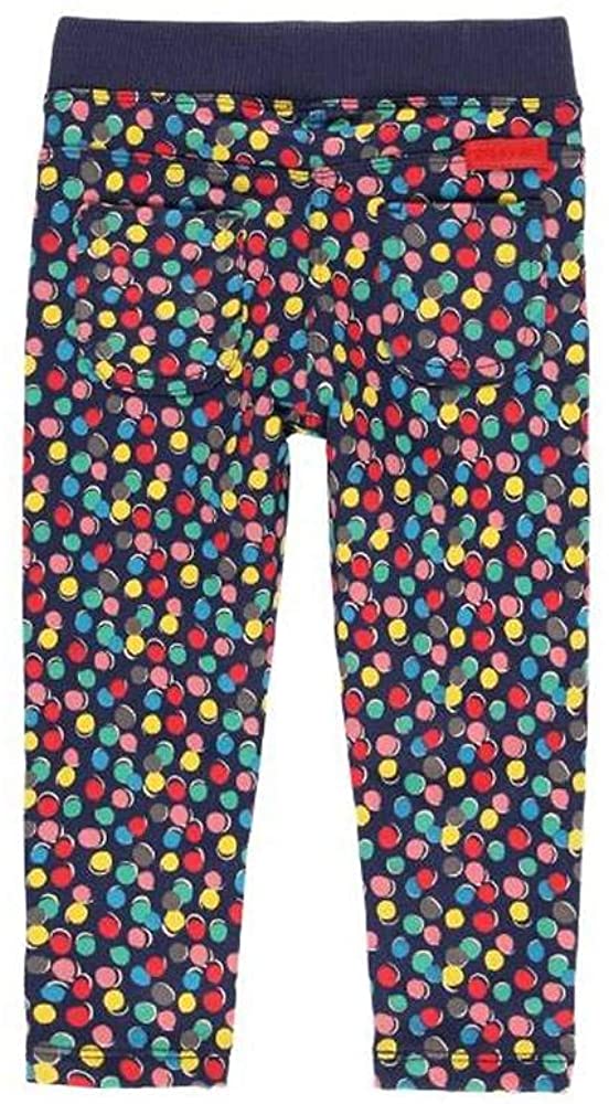 Pantalón felpa elástica Lunares colores niña BOBOLI