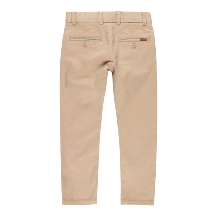 Pantalón Gabardina Elástico Caqui BOBOLI