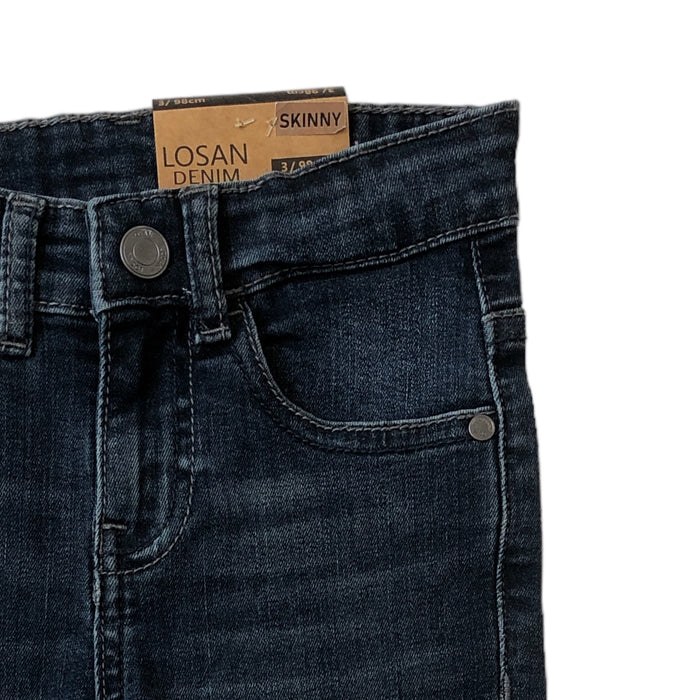 Pantalón Mezclilla Obscuro Para Niño Losan