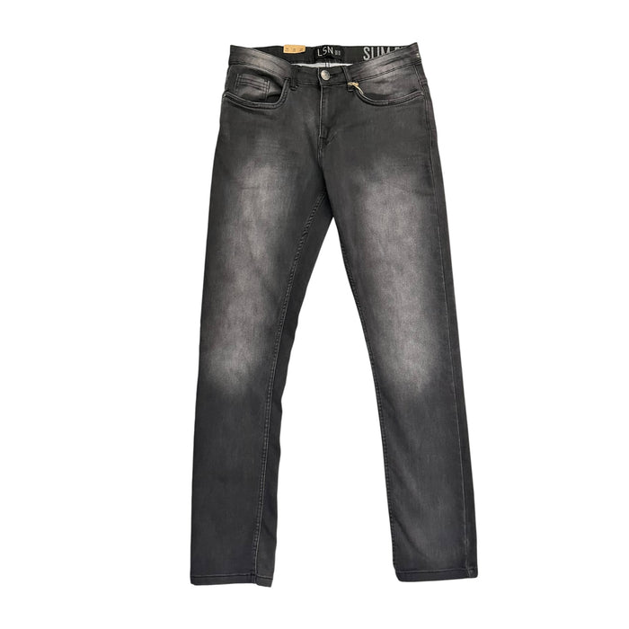 Pantalón Slim Fit Para Caballero Gris Oscuro LSN
