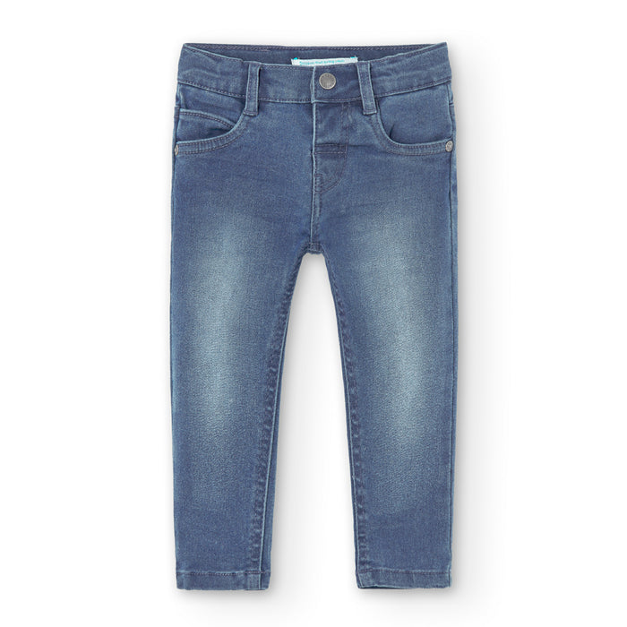 Pantalón Tejano Elástico Para Niño BOBOLI