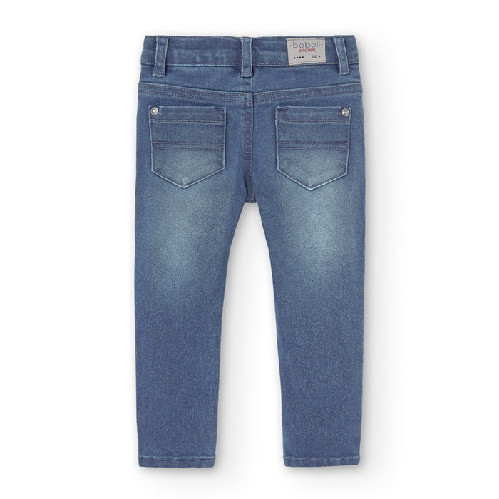 Pantalón Tejano Elástico Para Niño BOBOLI