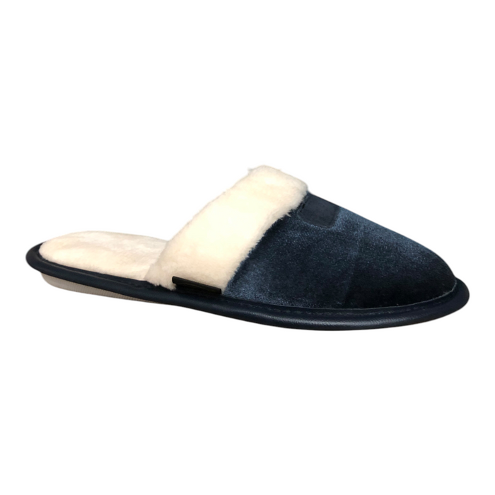 Pantufla Azul Para Dama CALZATURA BY STAHL