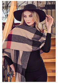 Pashmina Larga Multicolor Flecos MUSSI