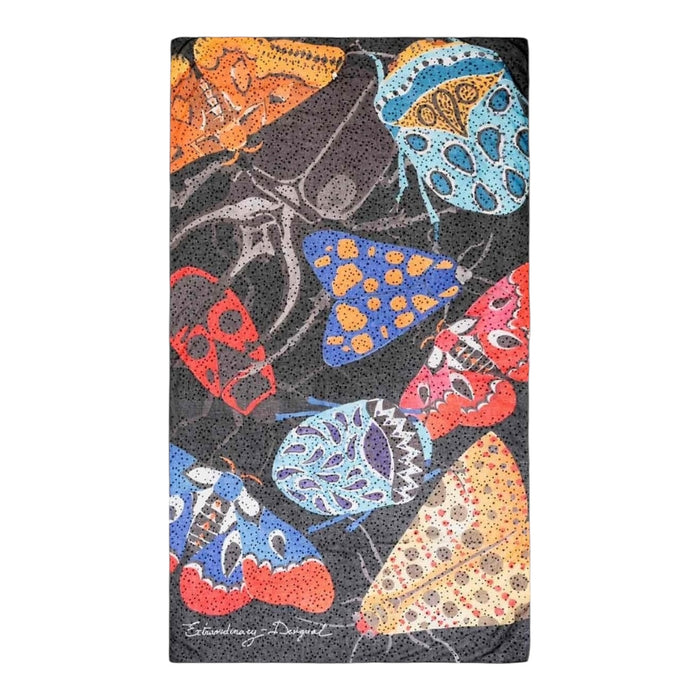 Pashmina Negro Multicolor Dama DESIGUAL