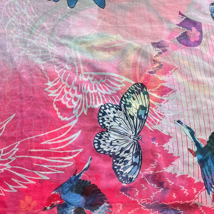 Pashmina Rosa Dama DESIGUAL