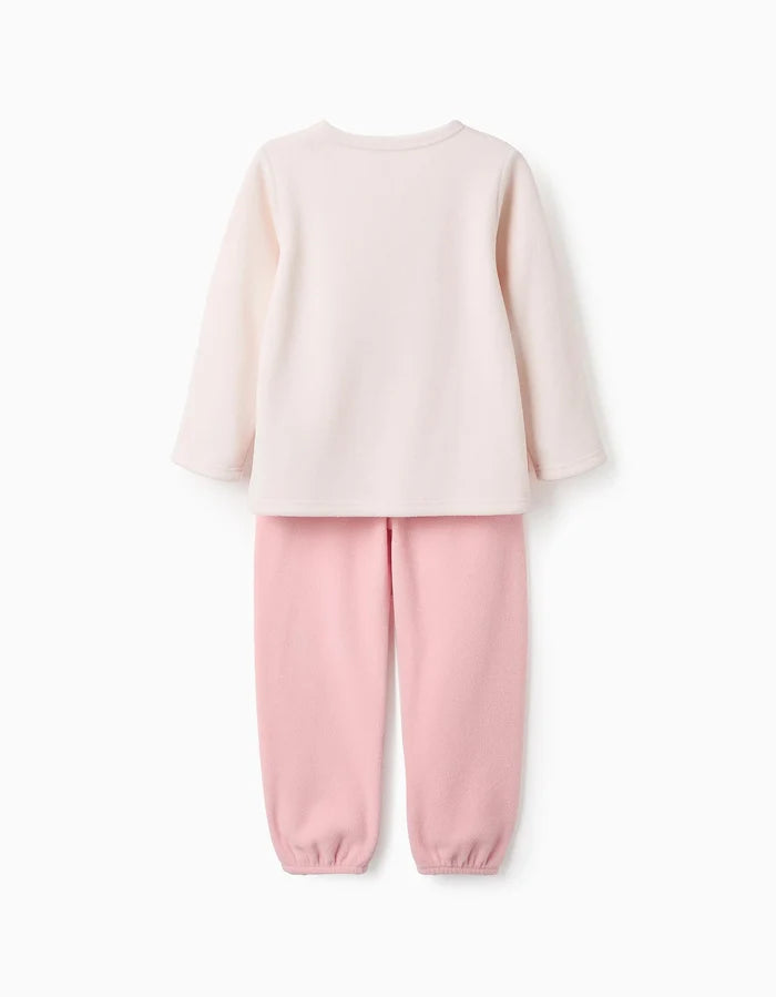 Pijama Polar Para Niña Love Rosa ZIPPY