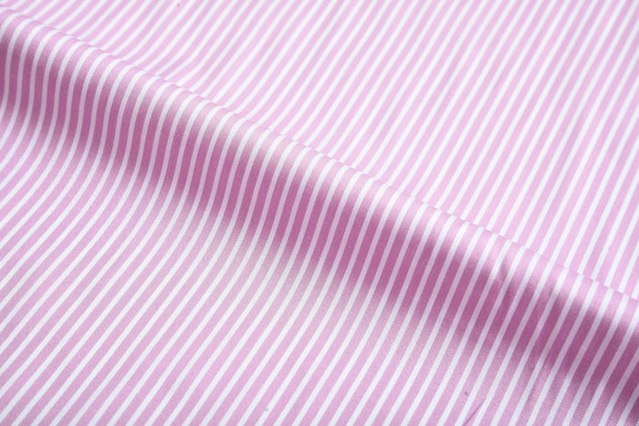 Pink Dress Stripes 80/2