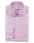 Pink on White Checks