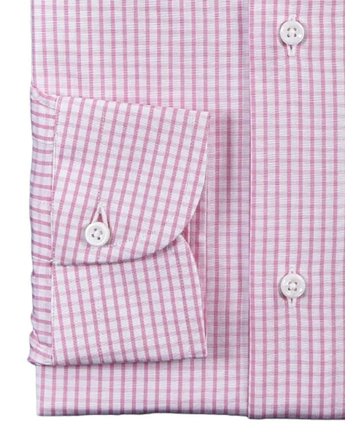 Pink on White Checks