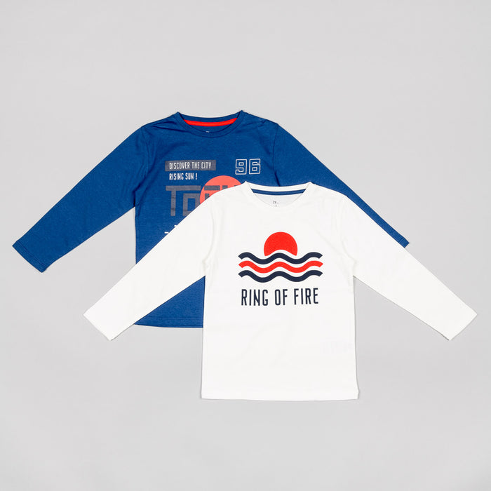 Playera 2 Piezas Para Niño ZIPPY