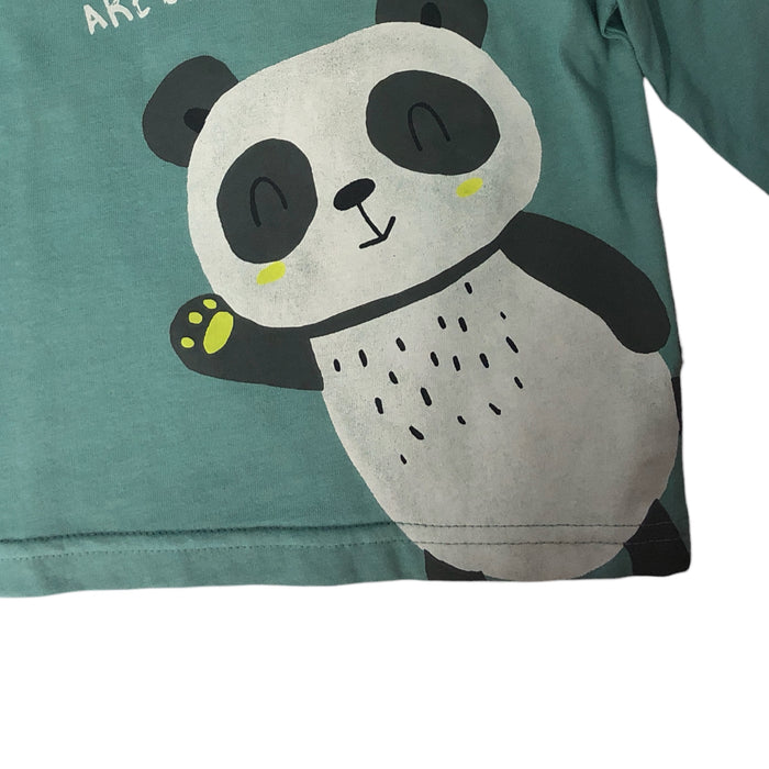 Playera Aqua Panda “You Are Beautiful” Bebé Niño Losan