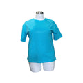 Playera Azul Curvy Con Pedrería LC