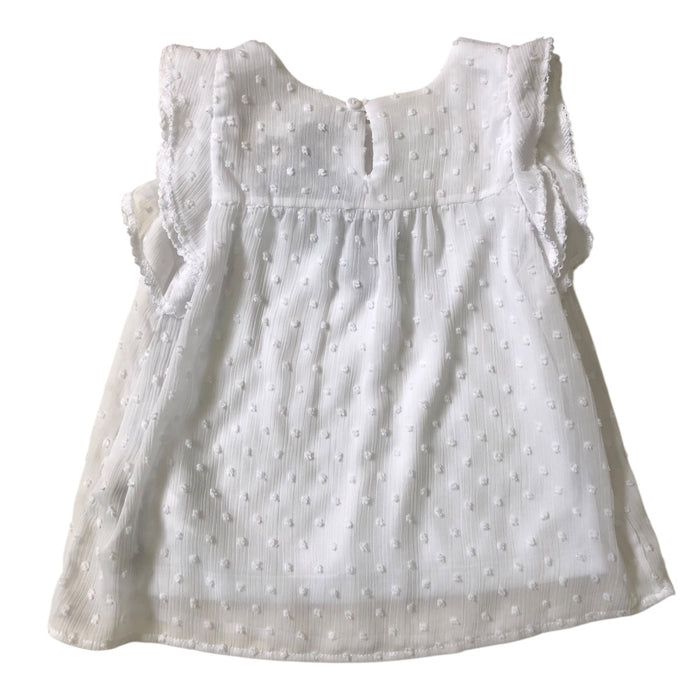 Playera Blanca Para Niña Losan