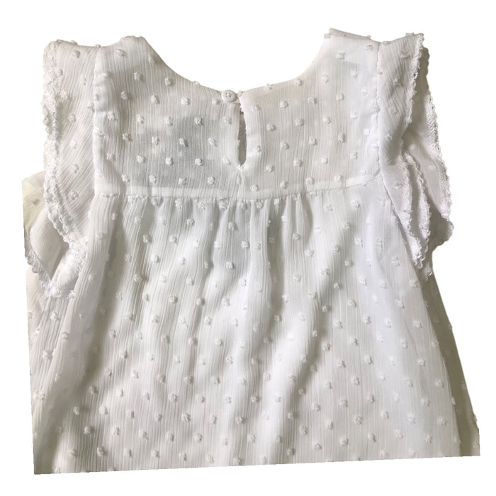 Playera Blanca Para Niña Losan
