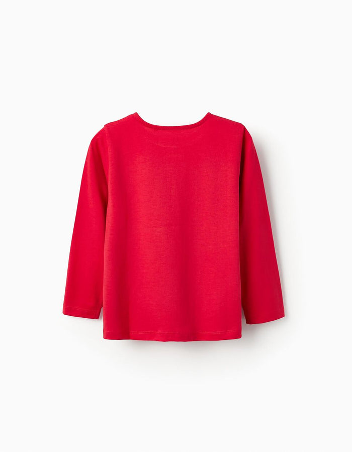 Playera De Manga Larga Para Niña "1 2 3" ZIPPY